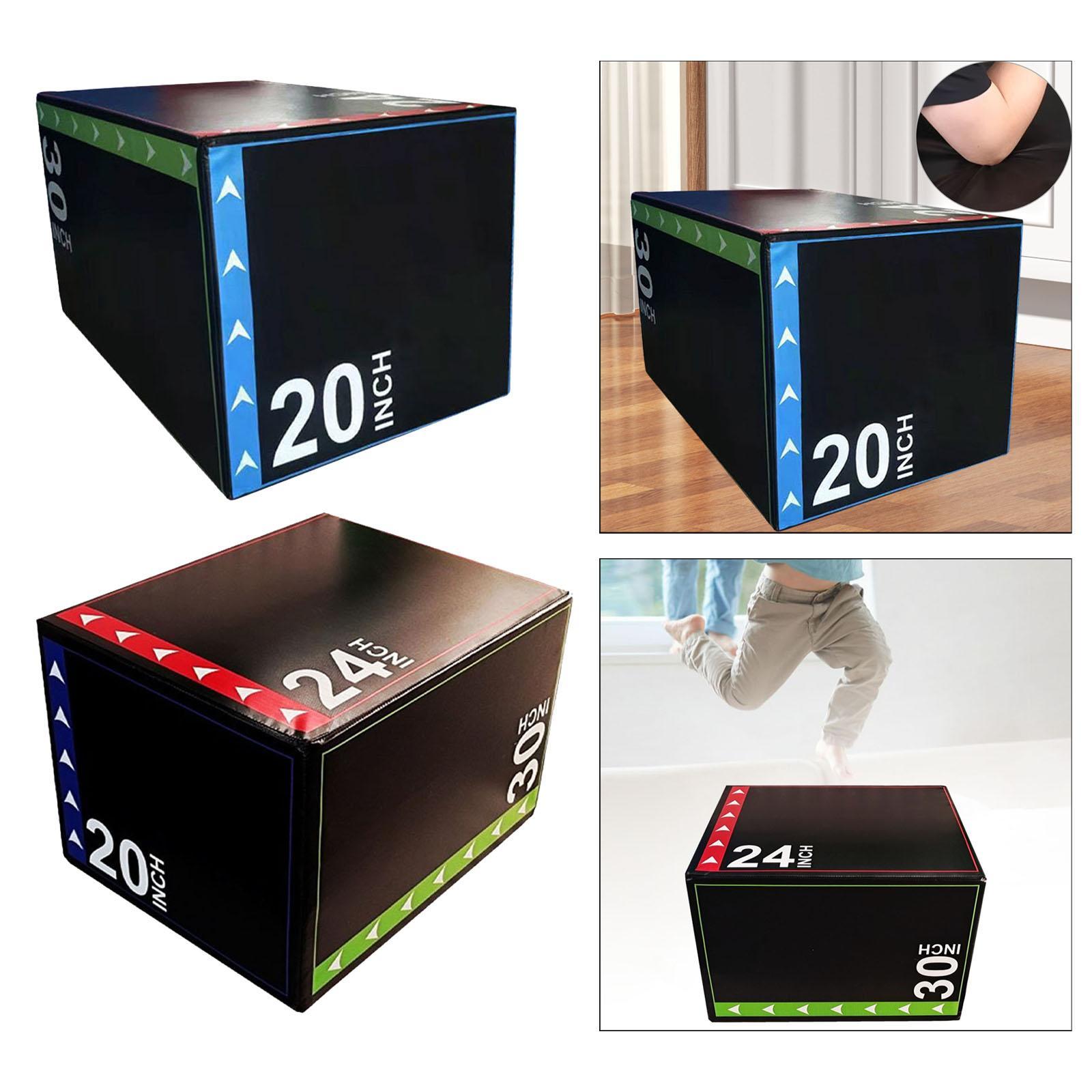 Box Jump Plyo - Jump Box Antidérapant Polyvalent 3 en