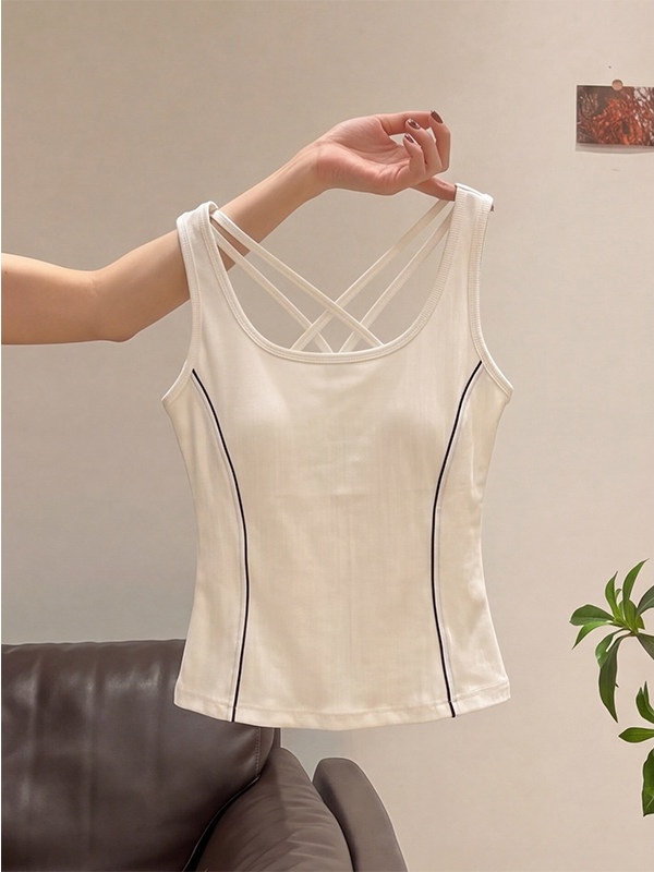 Crossfit Vest - Débardeur à bretelles croisées style américain