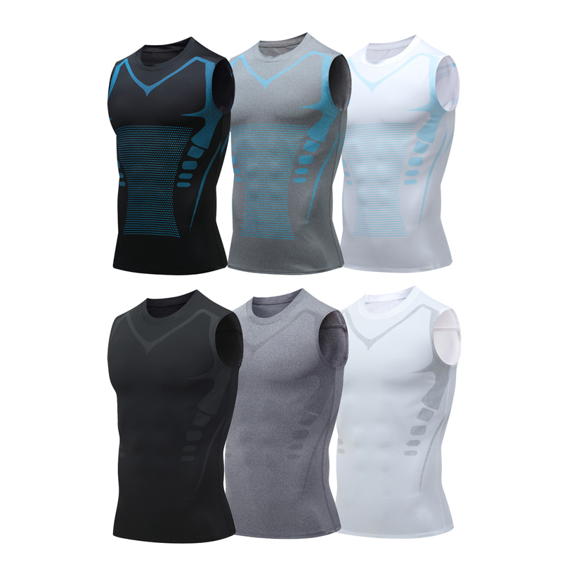 Crossfit Vest - Débardeur de Compression pour hommes, chemise